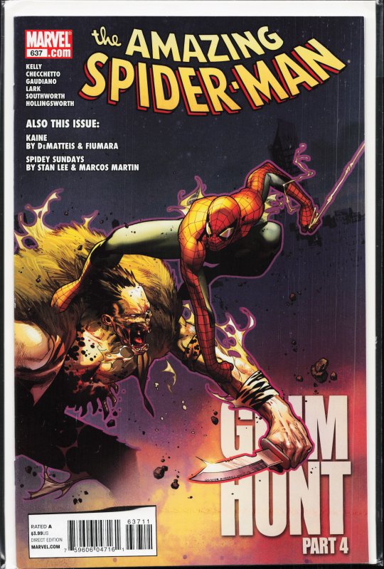 The Amazing Spider-Man #637 (2010) [Key Issue]