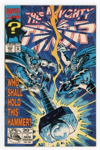 Mighty Thor #459 Tom DeFalco Ron Frenz 1st Thunderstrike VF