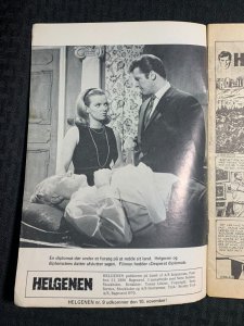 1970 HELGENEN PERLETYVEN Finland Comic #8 VG- 3.5 The Saint