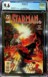 Starman #1 (1994) - CGC 9.6 - Cert#4240098022