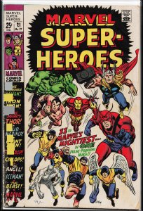 Marvel Super-Heroes #21 (1969) Namor the Sub-Mariner