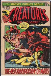 Creatures on the Loose #19 (1972) Gullivar Jones