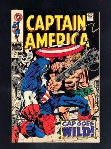 Captain America #106 (1968) FN