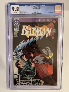 Batman #499 CGC 9.8  DC comics KNIGHTFALL (1993)