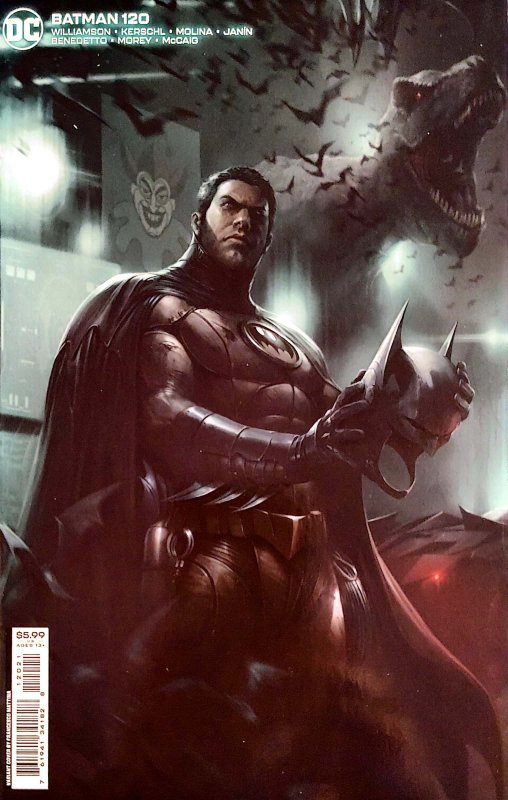 Batman #120 (2022) Francesco Mattina Cardstock Variant Cover NEAR MINT