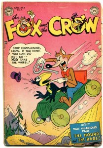 The Fox and the Crow #4 1952- DC Funny Animals Golden Age VG