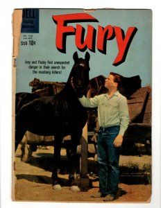 Four Color #1133 Fury ORIGINAL Vintage 1960 Dell Comics