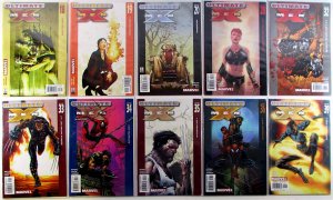 Ultimate X-Men Lot 10 #18, 19, 20, 28, 32, 33, 34, 35, 36, 39 2002 Marvel Comics