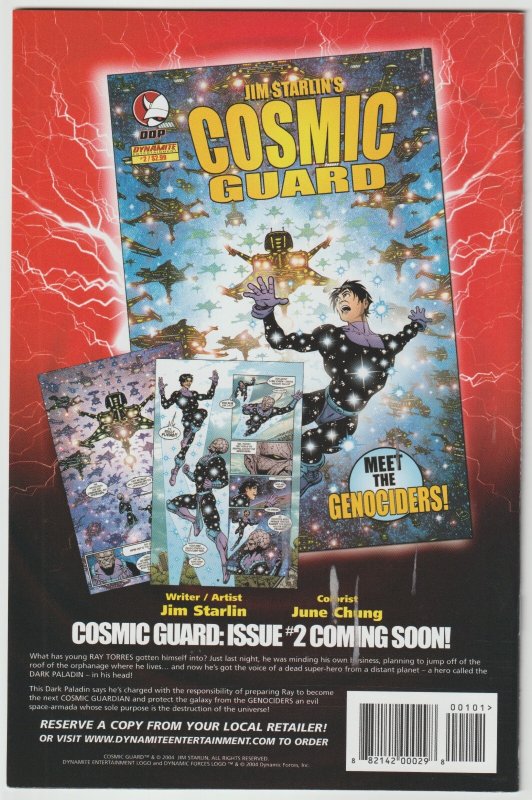 Cosmic Guard #1 (Aug 2004, Devil's Due Publishing), VFN condition (8.0)