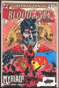 Superman Annual #5 (1993) Cyborg Superman