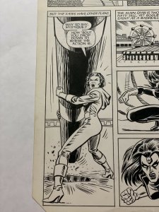 Uncanny X-men 177 Pg. 10 John Romita + Jr. Original Art Rogue Mystique Fight 