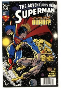 ADVENTURES OF SUPERMAN #509 comic book First appearance of MASSACRE