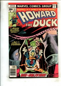 HOWARD THE DUCK #11 (8.0) NEWSSTAND!! 1976