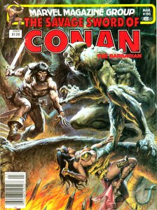 Savage Sword of Conan #86 Marvel Comics 1983 VF