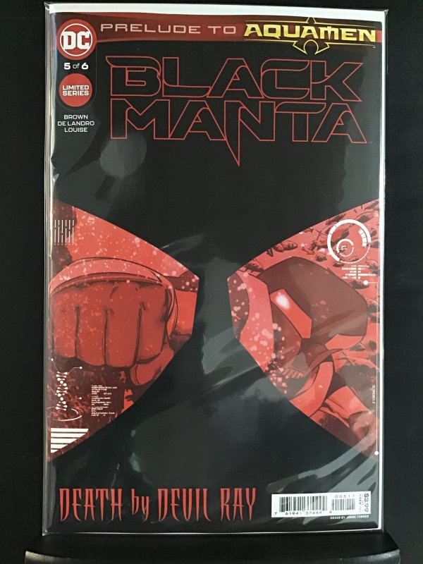 Black Manta #5 Jorge Fornés Cover (2022)