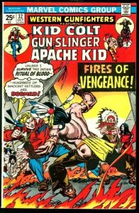 WESTERN GUNFIGHTERS #32-KID COLT-ORIGNAL GIL KANE COVER VF
