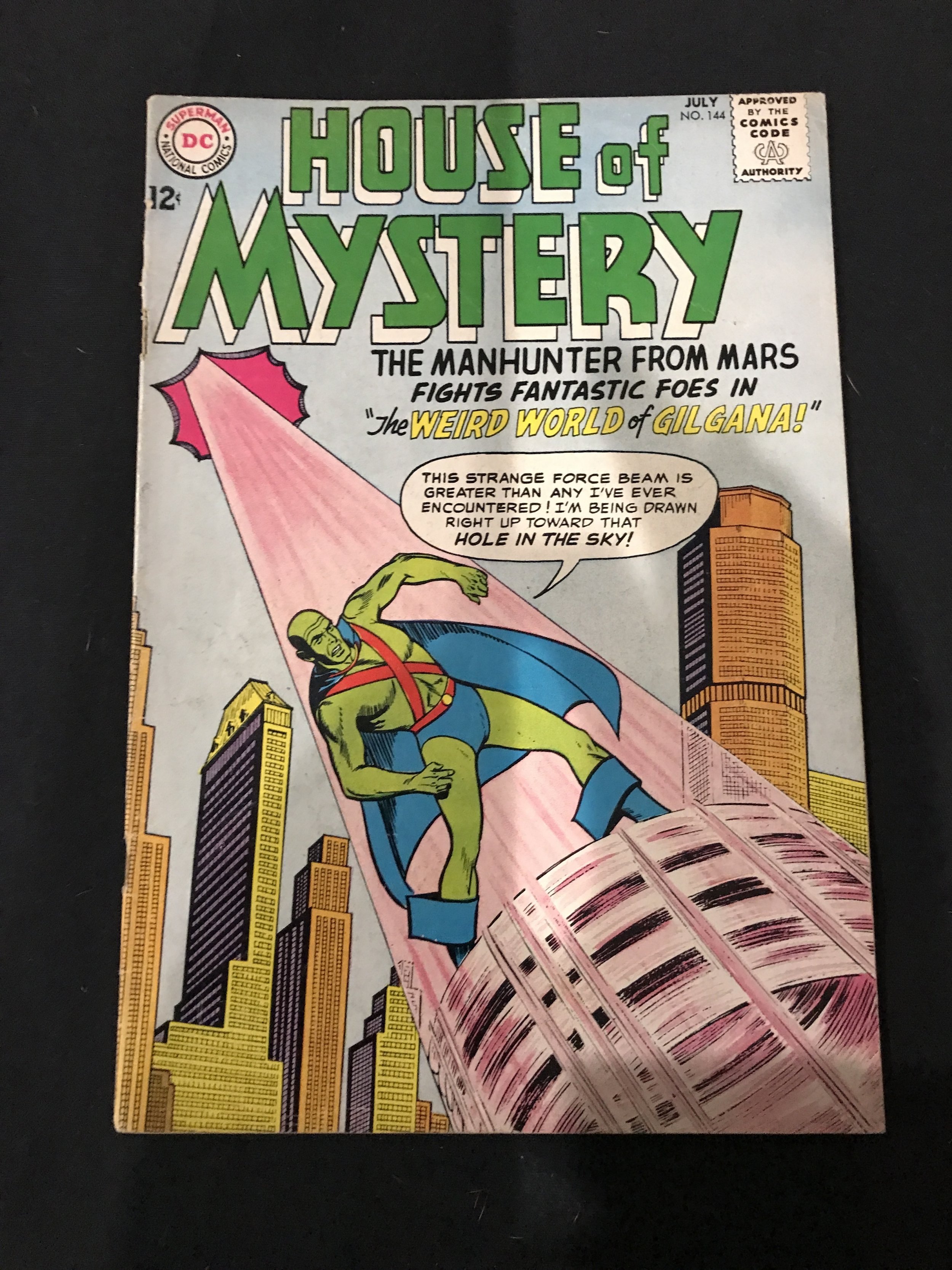 House Of Mystery Comic Books Silver Age Dc Comics Martian Manhunter Superhero