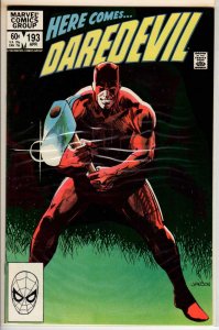 Daredevil #193 (1982) DIRECT EDITION 9.4 NM