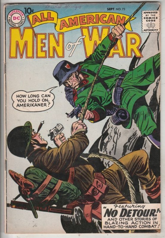 All-American Men of War #73 (Sep-59) VG/FN+ Mid-Grade Easy Co.