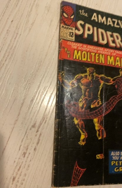AMAZING SPIDER-MAN #28 MOLTEN MAN 1ST APPEARANCE & ORIGIN *1965*