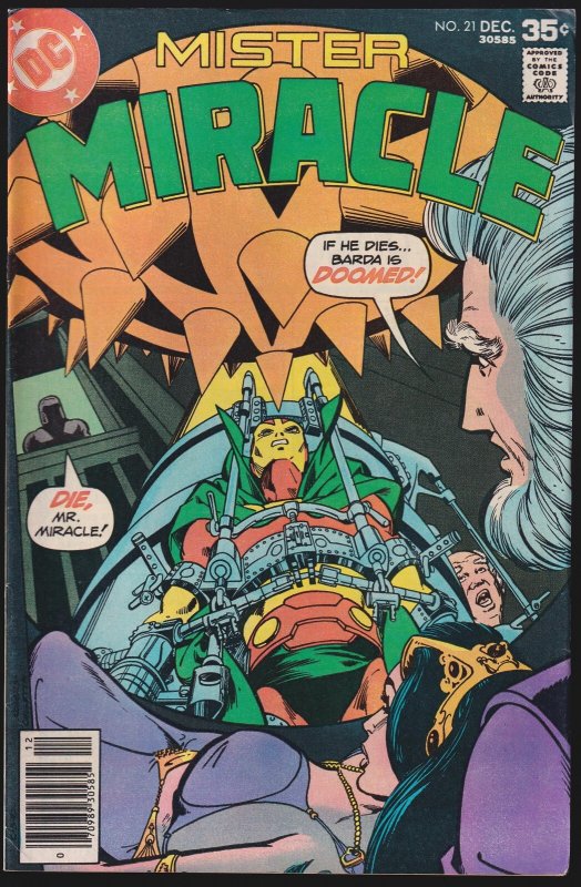 Mister Miracle 21 (1977) VF+ Bronze Age DC Comics