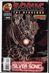 Sonic the Hedgehog #253 Variant Cover (2013) Sonic the Hedgehog