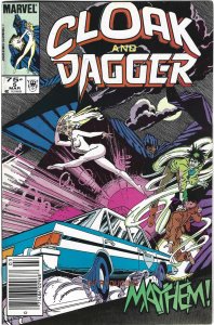 Cloak and Dagger #5 Newsstand Edition (1986)