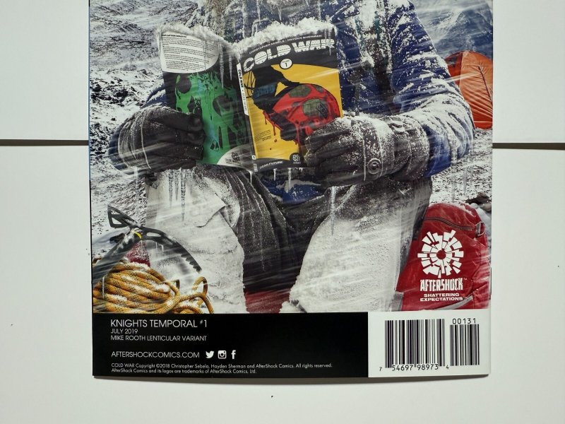 Knights Temporal # 1 NM Rooth Variant Cover Aftershock Comic Book 4 J401