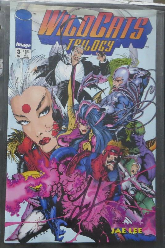 WILDCATS TRILOGY SIGNED BY JAE LEE  (Image, 1993) with COA, limited to 5000!