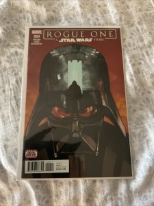 Star Wars Rogue One Adaptation #4 September 2017 Illustrated Marvel Comic Book