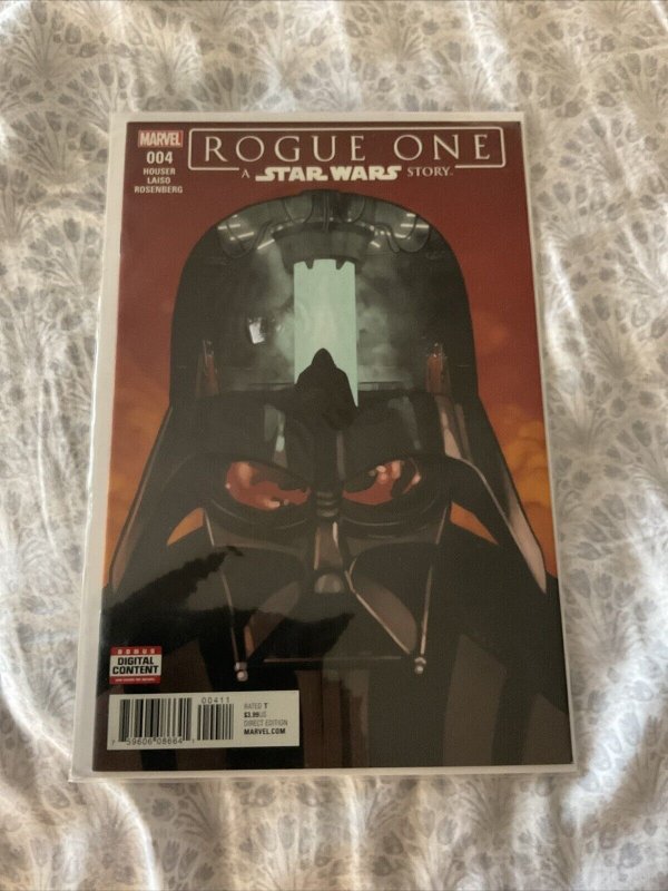 Star Wars Rogue One Adaptation #4 September 2017 Illustrated Marvel Comic Book