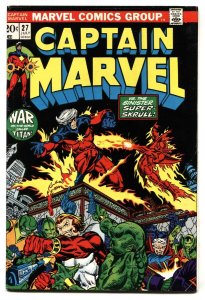 Captain Marvel #27 - 1973 - Marvel - FN+ - comic book