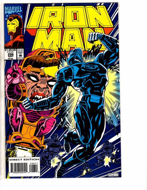 6 Marvel Comics Iron Man # 296 Manual 1 Warriors 22 & ANNUAL 3 Spirits V 5 6 RC2