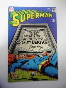 Superman #213 (1969) FN+ Condition