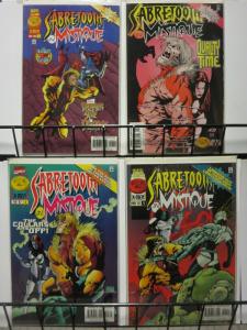 SABRETOOTH & MYSTIQUE 1-4  vs Hydra  complete series 