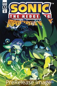 SONIC HEDGEHOG IMPOSTER SYNDROME (2021 IDW) #4 VARIANT 1:10 CVR C PRESALE-05/11