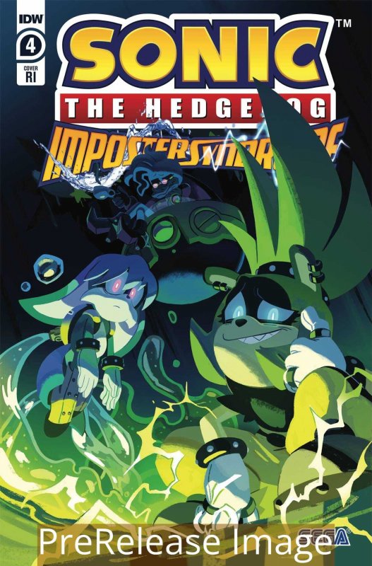 Sonic Hedgehog Imposter Syndrome 2021 Idw 4 Variant 110 Cvr C Presale 0511 Comic Books 