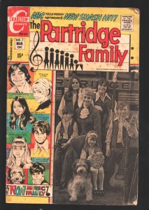 Partridge Family #1  1971 - Charlton  -G - Comic Book