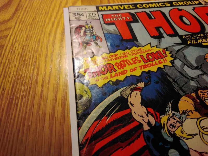 Thor #275 1st Loki's wife (1978)