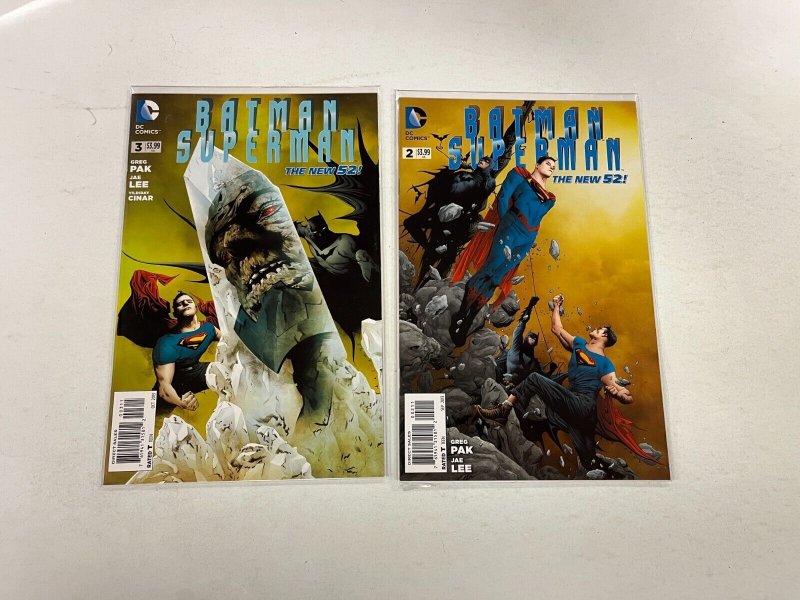 3 Batman Superman DC Comics books #1 2 3 Pak 70 RC12
