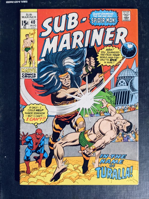 Sub-Mariner #40 (1971) VF+