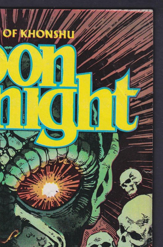 Moon Knight Fist of Khonshu #3 1985 Marvel 4.0 Very Good comic