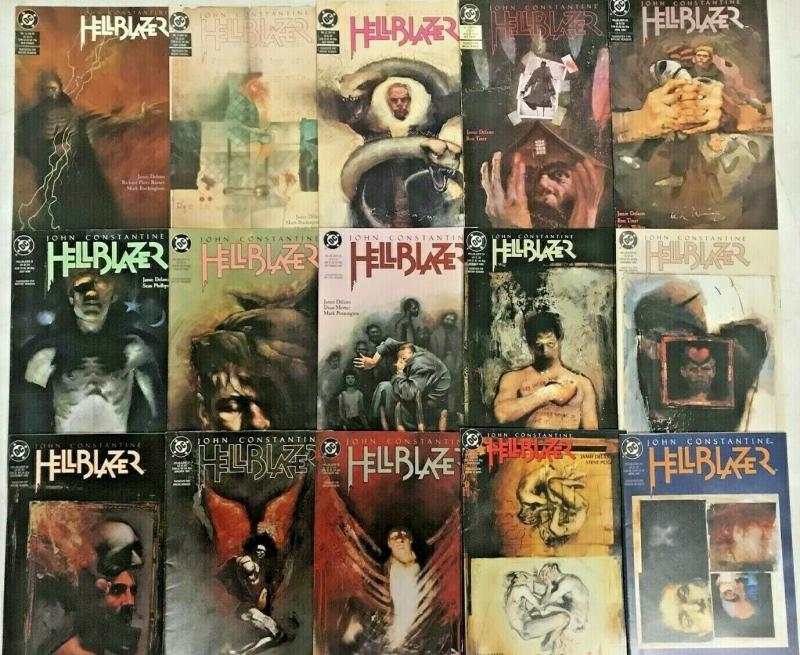 HELLBLAZER#15-81 VF/NM MEGA-LOT 1989 JOHN CONSTANTINE (54 BOOKS)  DC COMICS