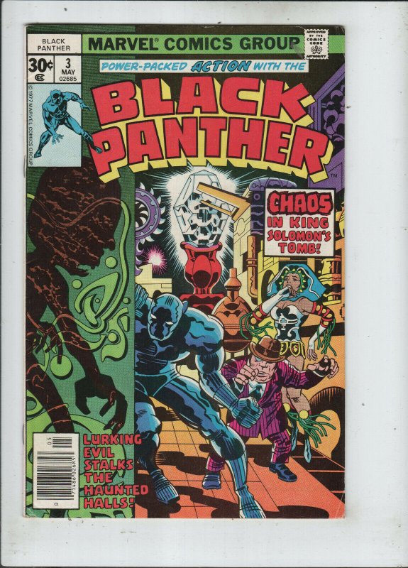 Black Panther #3 vf- to vf 