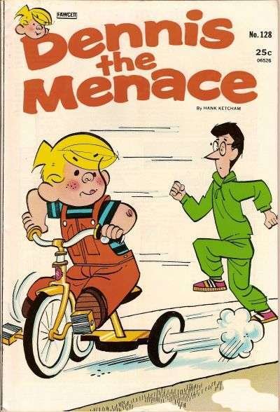 Dennis the Menace (1953 series) #128, Fine- (Stock photo)