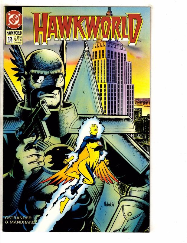 Lot Of 10 Hawkworld DC Comic Books # 11 12 13 14 15 16 17 18 19 20 Hawkman PP5