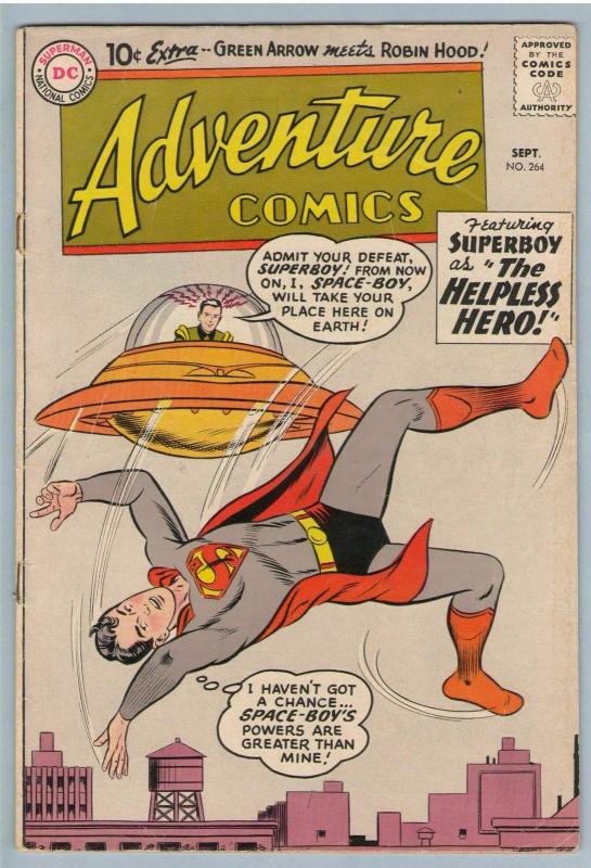 Adventure Comics 264 Sep 1959 FN (6.0)