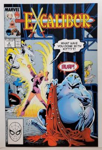 Excalibur #2 (Nov 1988, Marvel) 9.0 VF/NM  