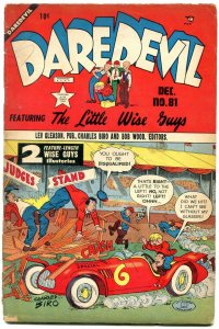 Daredevil #81 1951-Lev Gleason- Charles Biro- Little Wise Guys G