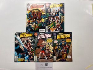 5 Young Justice DC Comic Books # 3 4 5 6 10 Batman Superman Flash Robin 91 JS42